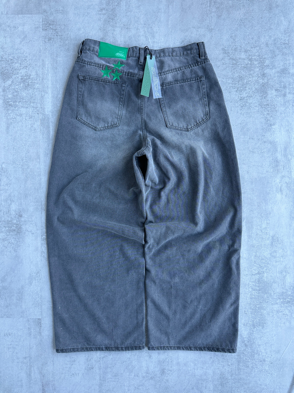 Scuffers Jumbo Washed Grey Farkut