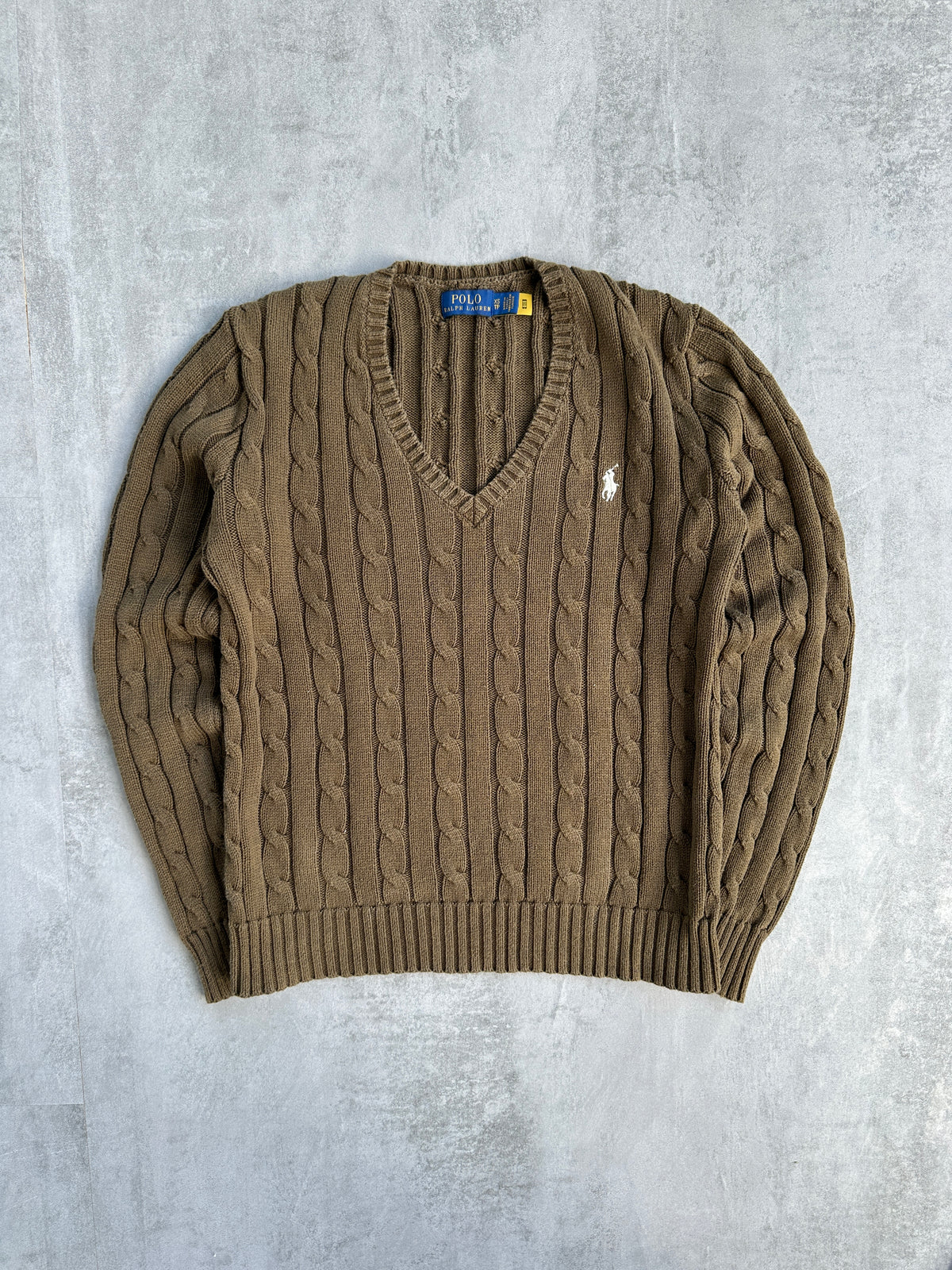 Polo Ralph Lauren Cable-Knit V-neck Neule