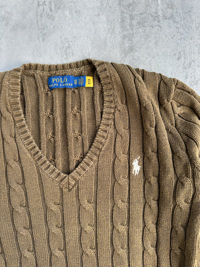 Polo Ralph Lauren Cable-Knit V-neck Neule