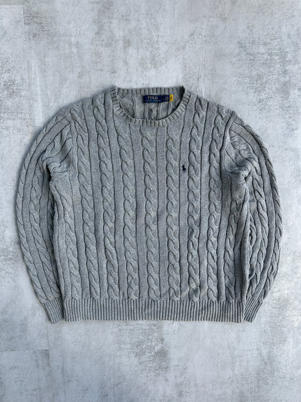 Polo Ralph Lauren Cable-Knit Puuvilla Neule