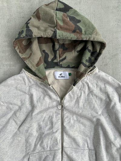 Scuffers Mast Light Grey Zipper